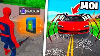 J’ai utilisé des VÉHICULES HACK pour tricher dans ce CACHE CACHE !