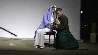 Representación de los Misterios del Rosario en el Atrio de la Ermita de la  Virgen de Gracia.