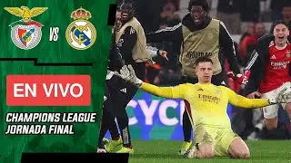 ⚽ BENFICA vs REAL MADRID (EN VIVO) 🔴 Champions League JORNADA FINAL 🏆 La Casaca Futbol