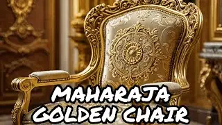 Discover Maharaja Golden Chair By Pushpa Exports #handicraftproducts #maharajagoldenchair