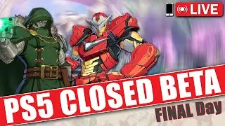 CHAT CHOOSES MY TEAM🔥 Marvel Tokon Fighting Souls - PS5 Closed Beta - FINAL DAY