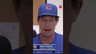 Craig Counsell speaks on the Cubs' pitching performance in loss to Brewers