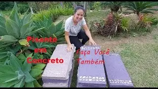 Novo Projeto + Pisante para o jardim/ caminho de jardins