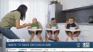Ways to save on childcare