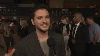 Kit Harington Interview 'Marvel' Eternals Premiere