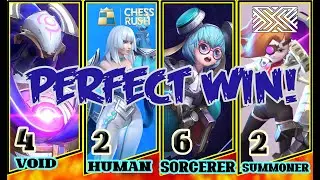 Chess Rush S10 PERFECT WIN CYBORG VOID COMBO