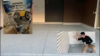 Мужская зона комфорта, ремонт гаража в стиле ХАЙ ТЕК. Garage organizing, EPOXY SHIELD floor!