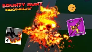 Bounty Hunt! Dragon Talon Rework with DragonHeart | Blox Fruits