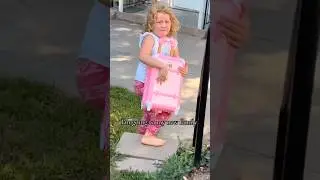 Baby runs away from home #runawayfromhome #babiesoftiktok #fypシ #funny #kids #kidsoftiktok #usa