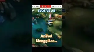 MOMENT Anavel Triple KiLL | MPL ID EVOS VS AE #mlbb #evos #alterego #shorts