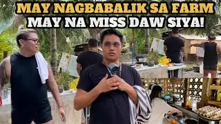 MAY NAGBABALIK SA HINAGUAN FARM!! | MAY NA MISS DAW SIYA! @SimplyAmory 