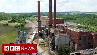 Inside the bitcoin mine with its own power plant - BBC News