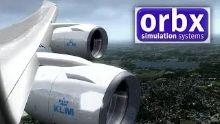 FSX | As Real As It Gets | Boeing 747-8i landing in Amsterdam Schiphol | 1080P