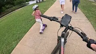 Bike Trail in Charlotte North Carolina- Freedom Park