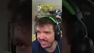 TECNOLOGIA 😂🖥️ #shorts #meme #gaules #brasil #portugal #tribogaules #fy #fun #gaulesmeme #mindblown