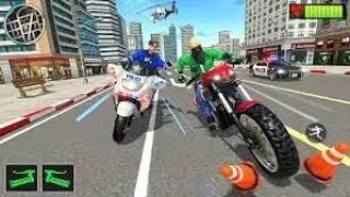 Lucky Buddies : Police Moto Bike Chase Crime Gameplay