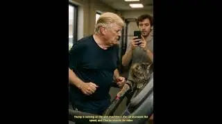 Trump&rsquo;s Gym Disaster 😂🏃&zwj;♂️ | The Cat Turns Up the Speed