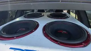 ONE BAD SUBWOOFER NO WALL BASS SYSTEM!