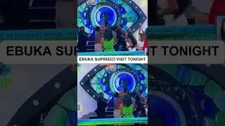 EBUKA SUPRISED VISIT TONIGHT #bbnaija #eviction #evictionnight #bigbrothernaija #evicted #thelma