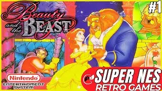 BEAUTY AND THE BEAST [ Bela e a Fera ] Super Nintendo RETRO GAME 1994 #1