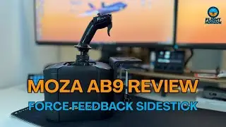 The most realistic joystick I've ever felt! | Full Moza AB9 Force Feedback Review