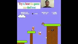 Try to beat the game my dad beat.Super Mario World 5-3 #nintendo #mario #nintendocharacter