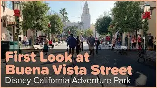 First Look at Buena Vista Street | Downtown Disney, Disneyland Resort