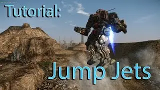 Учебное пособие MWO &mdash; основы прыжкового реактивного самолёта и урон от падения