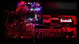 Qu-Bit Nebulae v2, Moog DFAM, VPME Quad Drum Voice
