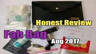 Fab Bag August 2017 | Honest Review| Is is worth? | Merriness