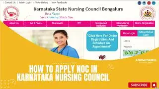#howtoapply - Сертификат об отсутствии возражений в Совете медсестёр Карнатаки. #NOC #nurse #diy #karanataka