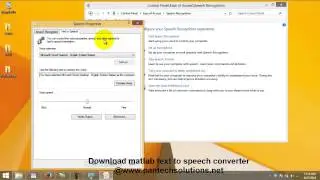 Text to Speech Converter using Windows 8