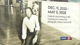 Discover Delmarva Arts Rauschenberg 100 || WMDT