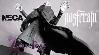Neca Ultimate Universal Monsters Nosferatu Count Orloc Black & White Edition Action Figure Review!