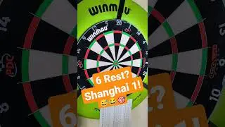 Shanghai 1 Darts Finish