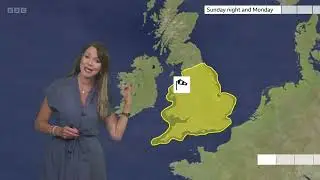 Elizabeth Rizzini UK weather forecast BBC September 13th 2025
