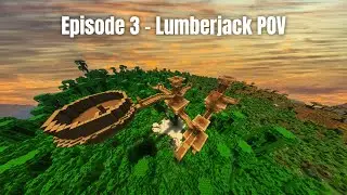 Episode 3 &ndash; Lumberjack POV | Modded Minecraft Survival (1.21.4)