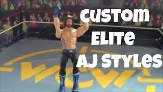 WWE Custom Elite AJ Styles