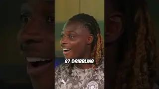 We pranked Jeremy Doku with his FC26 rating 🤣🤣🤣 #FC26 #Shorts