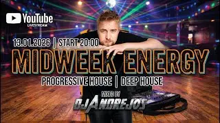 🎧🔥 MIDWEEK ENERGY | PROGRESSIVE HOUSE & DEEP HOUSE  | DJ ANDREJOS LIVE 🎧 | 13.01.2026🚀 #house #music