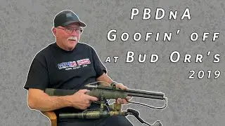 PBDnA Goofin' Off at Bud Orr's - 2019 - Shooting the AGS Rifle and more Paintball History