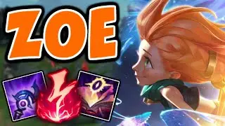 Zoe after the Ludens change feels much better | Challenger Zoe | 10.25 - League of Legends