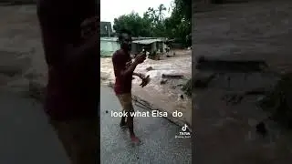 Look what Storm Elsa do to church pen in jamaica!!