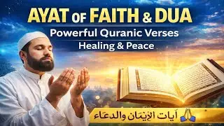 Ayat of Faith & Dua 🙏 | Powerful Quranic Verses | Spiritual Healing & Peace