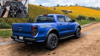 Ford Ranger Raptor | OFFROAD - Forza Horizon 5 | Logitech G923 Steering Wheel