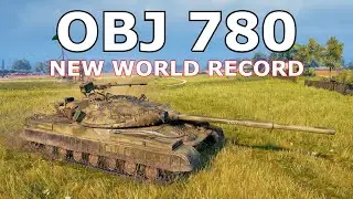 World of Tanks Object 780 - 4 Kills 13,3K Damage | NEW WORLD RECORD !