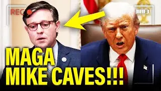 🚨 MAGA Mike CAVES as EPSTEIN FILES VOTE IS IMMINENT!!