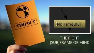 Nuke Timeout - EP08 - TimeBlur & The Right (Sub) Frame Of Mind - Espresso Style Compositing Tutorial