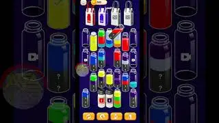 Walkthrough Water Sortpuz 3D level 13-16 games android / apple