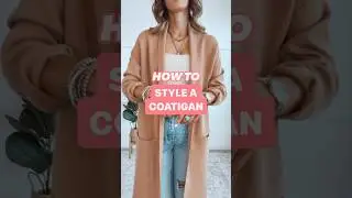 How to Style a Coatigan | 1 Cardigan 5 Outfits (Shop on my Amazon Storefront) #amazonfinds #cardigan